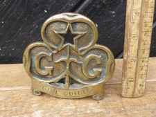 Antique / Vintage Brass Girl