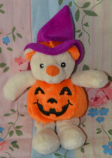 Tesco Teddy Halloween Pumpkin