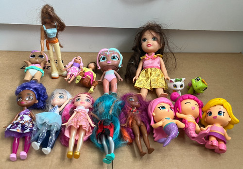 Mixed bundle fashion dolls - mixed,