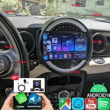 64G CAR STEREO RADIO FOR BMW MINI COOPER R56 R60 2007-2014 CARPLAY ANDROID13 GPS