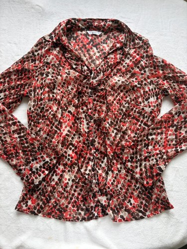 Vintage style sheer ruffle - style,