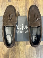 Bass Weejuns Men’s Suede Brown Loafer Size 8