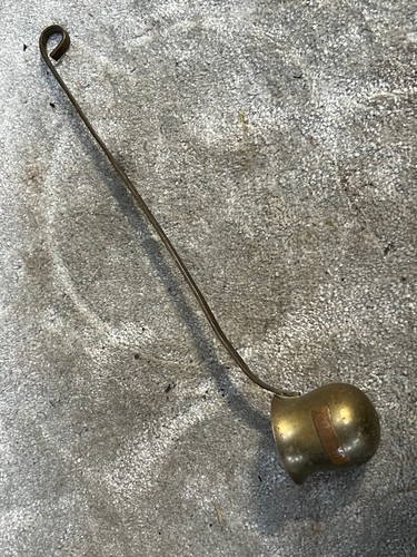 Vintage brass old rum - rum, measure