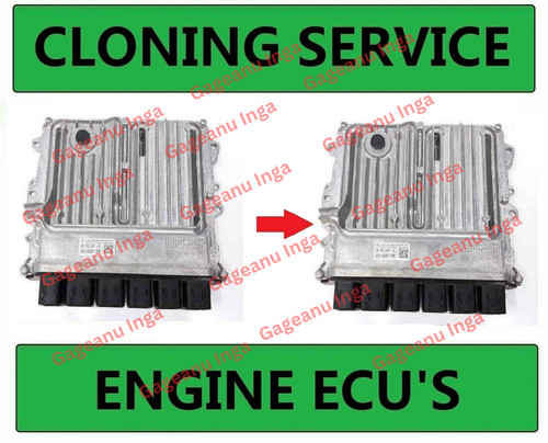Engine ecu cloning - service, for