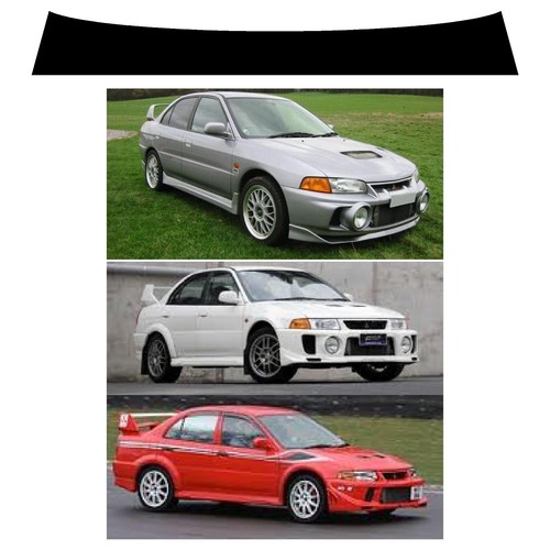 Mitsubishi sunstrip for evo - sunstrip,
