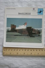 Shorts SC.7 Skyvan - GB - Transport & Utility - Collectors Club Card