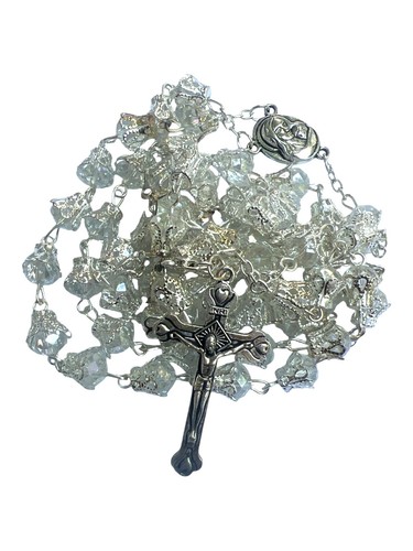 Unique clear rose shaped - clear,