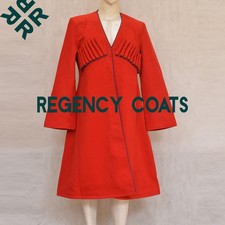 Red Wool Georgian Chokha