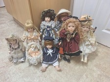 7 Beautiful Porcelain Dolls