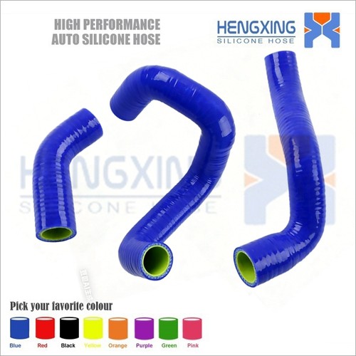 Blue pop off silicone hose - silicone, kit