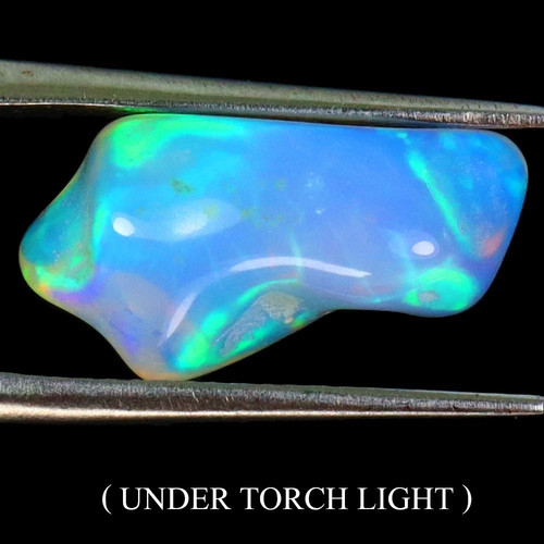17x9mm natural iridescent opal - 17x9mm,