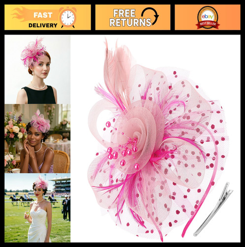 Elegant fascinator hat with - hat,
