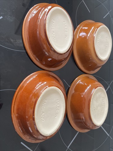 Set oval rustic glazed - set,