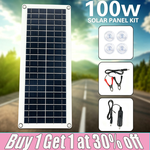 100w solar panel 12v trickle - solar,
