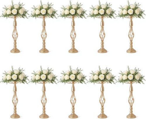 10pcs metal wedding - metal, table