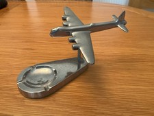 Cast aluminium Short Stirling model aircraft