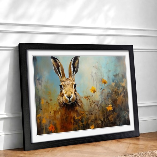 Hare contemporary framed - hare,
