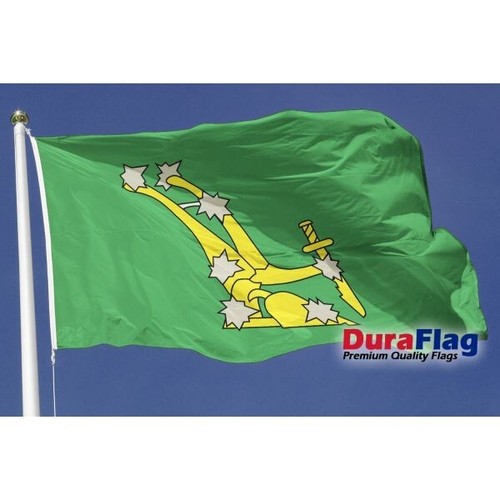 Starry plough green flag - plough, table