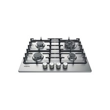 Hotpoint 59cm 4 Burner Gas Hob - Stainless Steel PPH60GDFIXUK