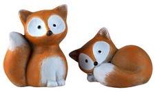 Fox And Cub Cute Ornaments