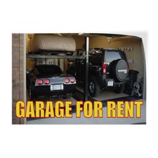 Decal Stickers Garage for Rent Outdoor Advertising Printing Store Sign Label