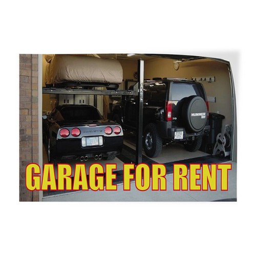 Decal stickers garage for rent - decal,
