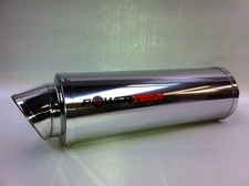 KAWASAKI ZX6R 98-02 GP PERFORMANCE STAINLESS STUBBY RACE CAN NEW