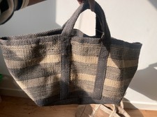 Large jute storage bag - storage, bag/basket