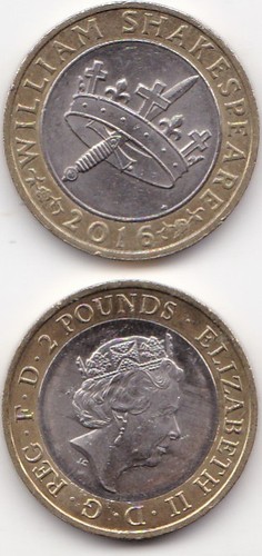 Coin 2016 william - £2,