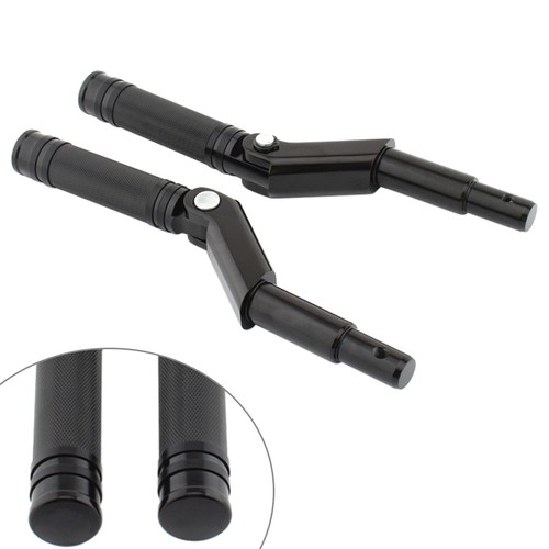 Blk footrest pedal bracket kit - pedal,
