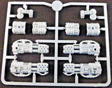 Land Raider Redeemer Tank Flamestorm Cannons (Pair) 40K Space Marine Model Parts