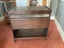 Ekco Hostess Royal Electrically Heated Food Trolley With Wooden Effect