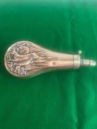 Gun powder flask - gun,