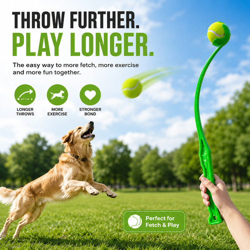 Dog ball launcher thrower - ball,