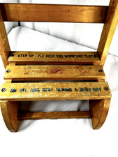 Vtg Children's Chair Mid