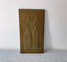 Vintage Chunky Brass Wall