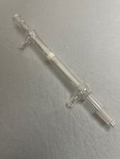 Pyrex Quickfit Liebig Condenser C1/12/SC 330mm With Screw Thread Hose Connectors