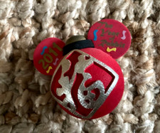 Disney Parks 2011 Chinese Lunar New Year Mickey Mouse Ears FoamCar Aerial Topper