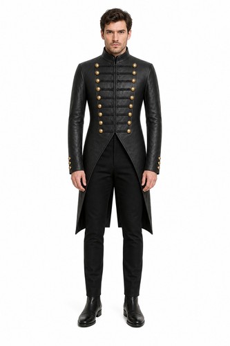 Men black genuine leather - genuine,