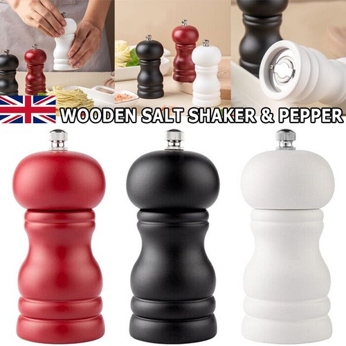 Wooden salt shaker - wooden,