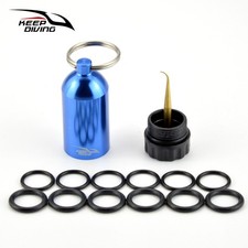 Diving Cylinder Valve Sealing Ring O-ring Natural Rubber Mini Storage Bottle