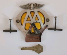 Vintage AA Car Badge Grill