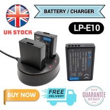 LP-E10 Battery / Charger for Canon EOS 1100D 1200D 1300D 2000D 4000D *NEW*