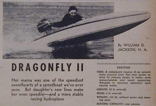 Racing hydroplane 1955 - 10',