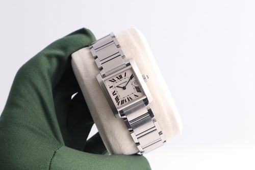 Cartier tank francaise white - tank,