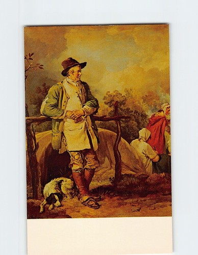Postcard gypsy encampment - postcard, by