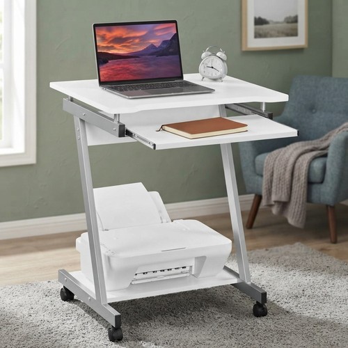 Elegant white computer - computer, desk