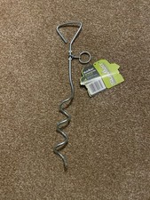 Dog Tether Zinc Plated Steel