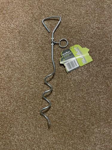 Dog tether zinc plated - tether,