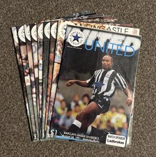 9 x Newcastle United 1991/92